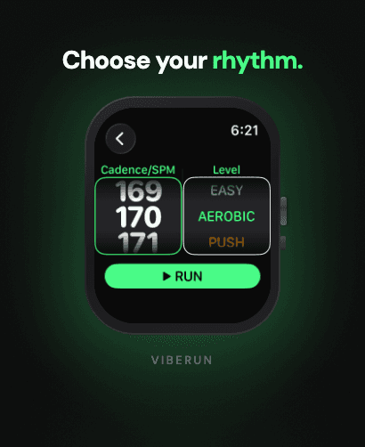 Set cadence & level